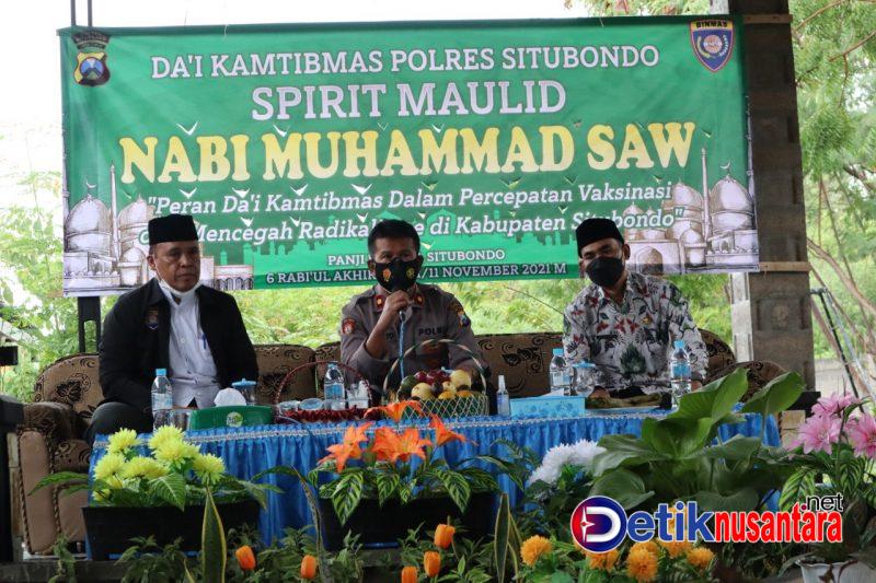 Da’i Kamtibmas Polres Situbondo mengelar peringatan Maulid Nabi Muhammad SAW
