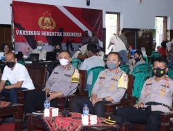 Polres Situbondo Dukung Akselerasi Vaksinasi Serentak Indonesia
