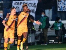 Liga Italia: AS Roma Menang telak lawan Atalanta dengan skor mencolok 4-1