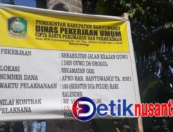 Proyek Rehabilitasi Jalan Dusun Guwo Desa Grogol Perlu Dipertanyakan..?