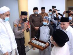 AKBP Andi Sinjaya bersama Forkopimda Dampingi Cak Imim Kunjungan ke Ponpes Salafiyah Syafi’iyah Sukorejo