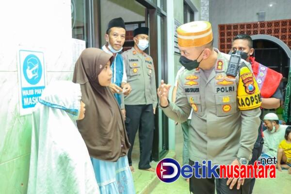 AKBP Andi Sinjaya : Polres Situbondo Gelorakan Syiar Ramadhan dan Vaksinasi di Masjid-Masjid