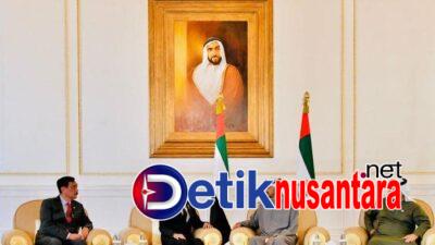Singgah Di Abu Dhabi, Presiden Joko Wdodo Sampaikan Dukacita Atas Wafatnya Sheikh Khalifa