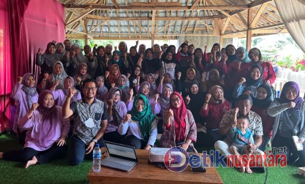 Yayasan Aku Mau Kerja Gelar Pelatihan Kewirausahaan di Desa Situ Cangkuan Garut