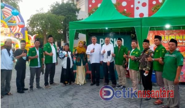 PC GP Ansor Dan PC Fatayat NU Nganjuk Gelar Pasar Rakyat