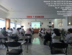 SMKN 1 Cianjur Adakan Workshop Penyusunan Program Anti Perundungan