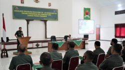 Prajurit dan PNS Korem 071/Wijayakusuma Terima Sosialisasi Perjanjian Kerjasama Antara TNI AD dengan BRI Purwokerto