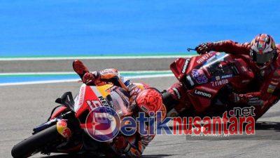 MotoGP Aragon 2022, Marquez Kembali dengan Crash dan Penyelamatan di FP3.