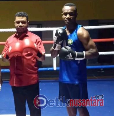 Petinju Asli Papua, Veri Pigome Raih Juara 2 Kejuaraan Tinju