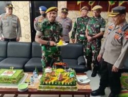 HUT TNI ke-77, Polres Cianjur Berikan Surprise ke TNI