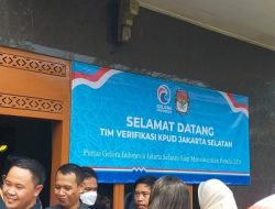 DPD Partai Gelora Jakarta Selatan Siap Diverifikasi Faktual KPUD