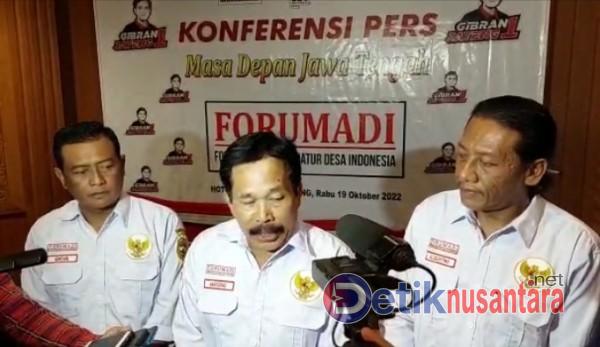Forum Mantan Aparatur Desa Indonesia Deklarasi Dukung Gibran Jadi Gubernur Jateng