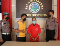 Konsumsi Sabu, Warga Banyuasin Separe Purworejo Ditangkap Polisi
