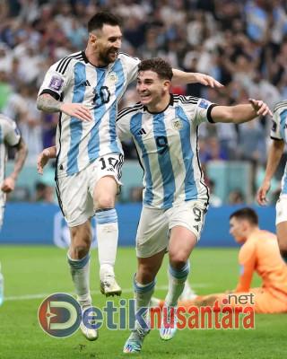 Balas Dendam Argentina Terbayarkan, Gasak Kroasia 3-0