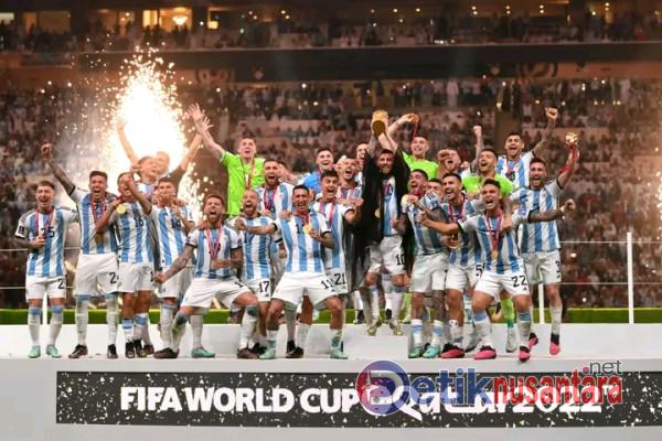 Argentina Juara Piala Dunia 2022, Messi Dinobatkan Pemain Terbaik