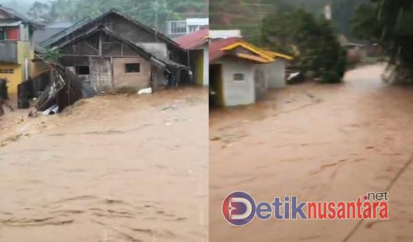 Banjir Rendam 5 Desa di Kecamatan Sukanahara