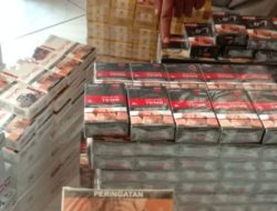Ratusan Bungkus Rokok Ilegal Disita Bea Cukai dan Satpol PP Pemalang