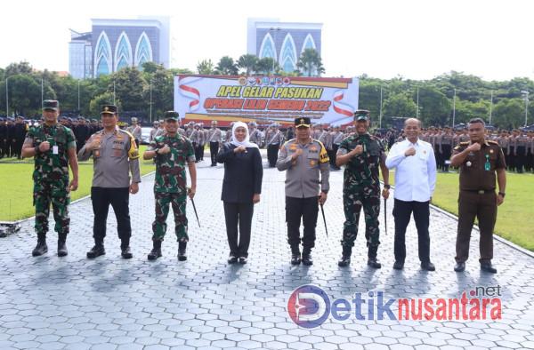 Polda Jatim Siapkan 18.885 Personel Gabungan dalam Pengamanan Nataru