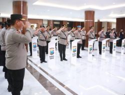 Kapolda Jatim Pimpin Upacara Sertijab Pejabat Polda dan Polres Jajaran