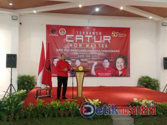 Utut Adianto Buka Turnamen Catur Non Master PDIP Kota Tangerang